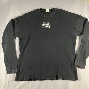 Compton Magic Basketball Shirt Mens 3XL‎ Black Long Sleeve Crewneck USA JK Star